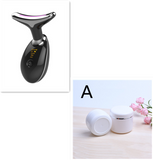 EMS Thermal Neck Lifting And Tighten Massager Electric Microcurrent Wrinkle Remover LED Photon Face Beauty Device For Women & Men